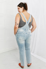 Load image into Gallery viewer, Judy Blue Melina Full Size Distressed Straight Leg Overalls
