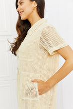 Load image into Gallery viewer, HEYSON Ready For The Day Crochet Romper
