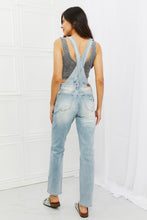 Load image into Gallery viewer, Judy Blue Melina Full Size Distressed Straight Leg Overalls
