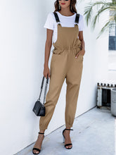 Load image into Gallery viewer, Ruched Side Pockets Overall

