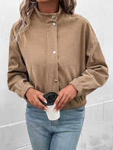 Load image into Gallery viewer, Long Sleeve Dropped Shoulder Jacket
