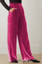 Load image into Gallery viewer, Double Take Loose Fit High Waist Long Pants with Pockets
